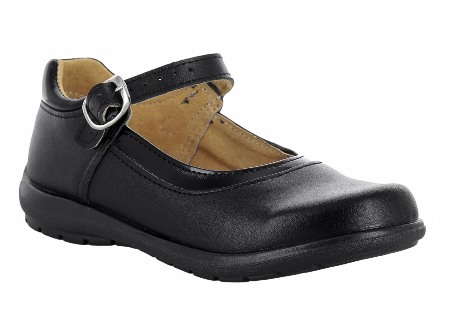 Zapatos Escolares I M EXENTO Negros para Niña