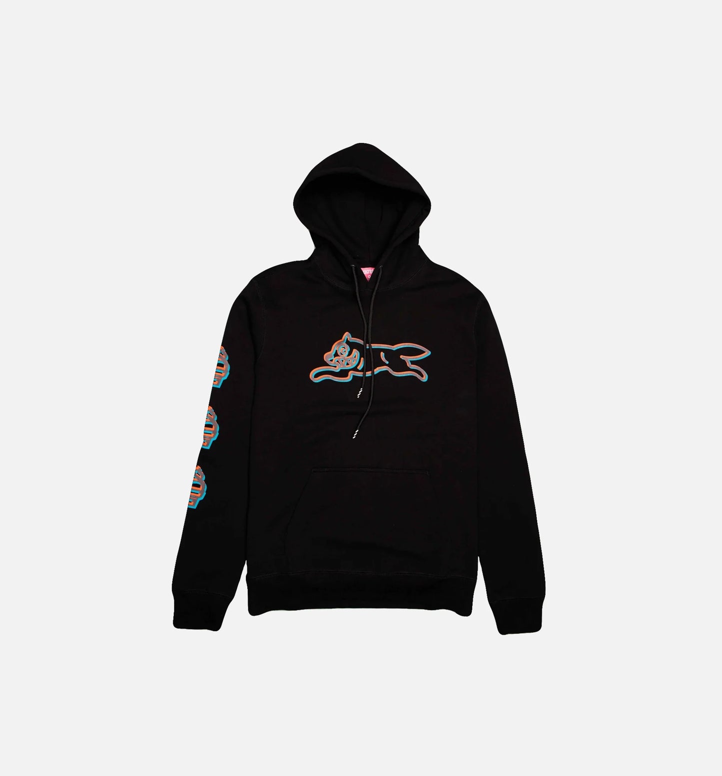 Chocolate Mens Hoodie Black Black