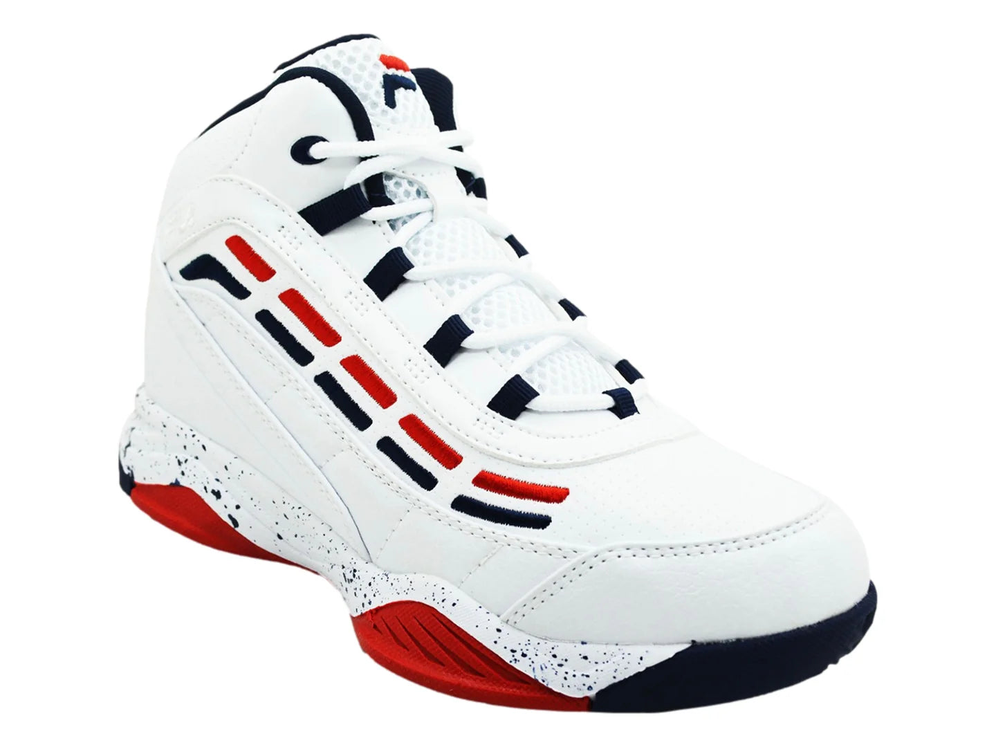 Tenis FILA Spitfire Blanco Azul y Rojo para Niño