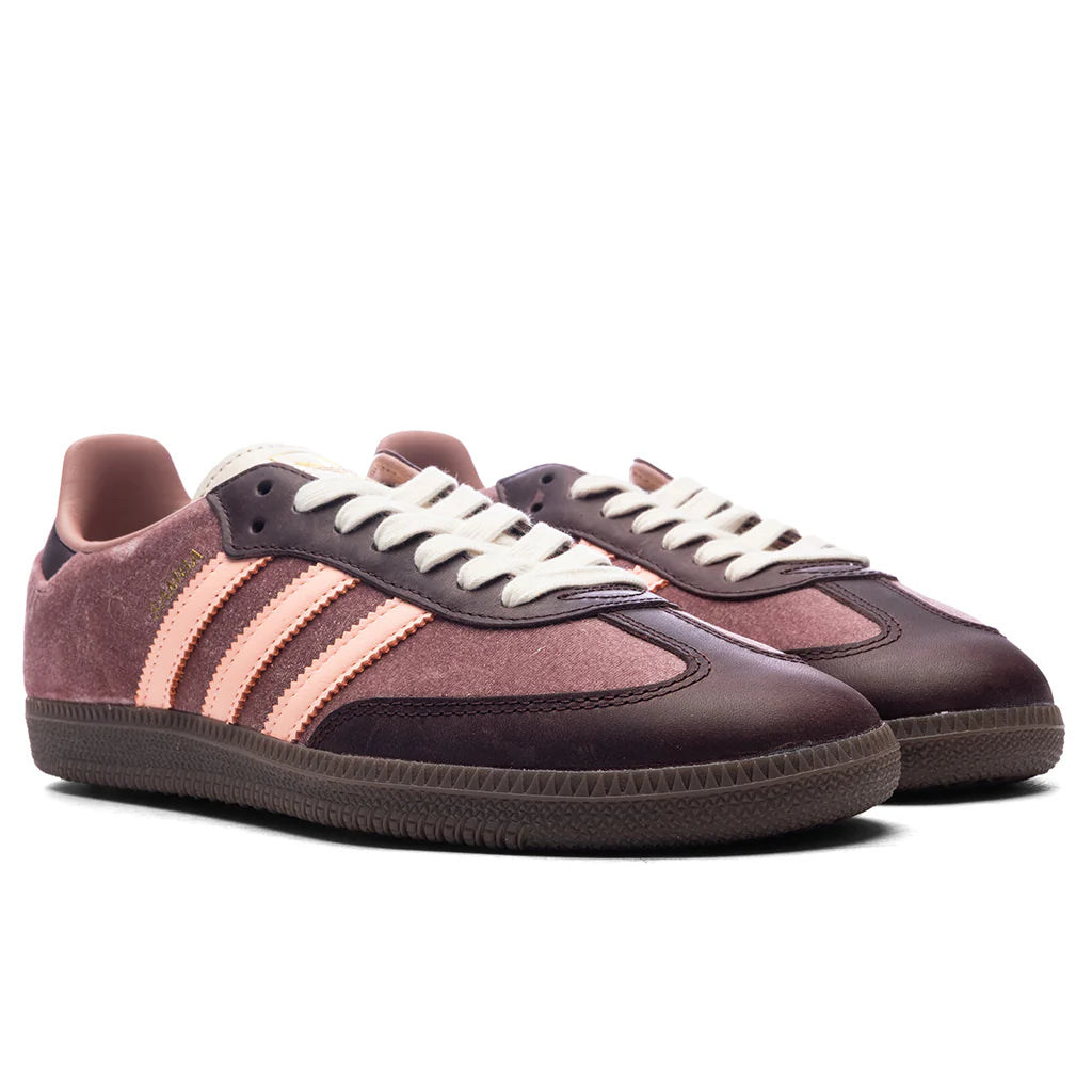 Womens Samba OG Warm Clay Clear Orange Shadow Brown