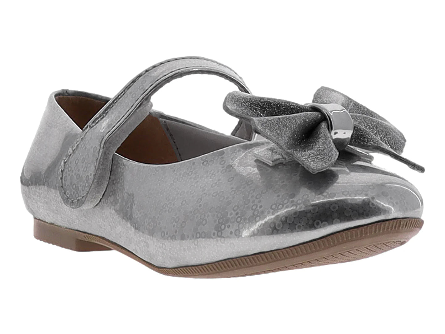 Zapatos Planos Tropicana Color Plata para Niña