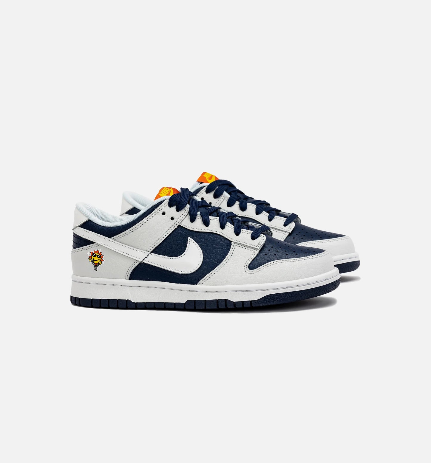 Dunk Low Photon Dust Midnight Navy Grade School Lifestyle Shoe Grey Navy