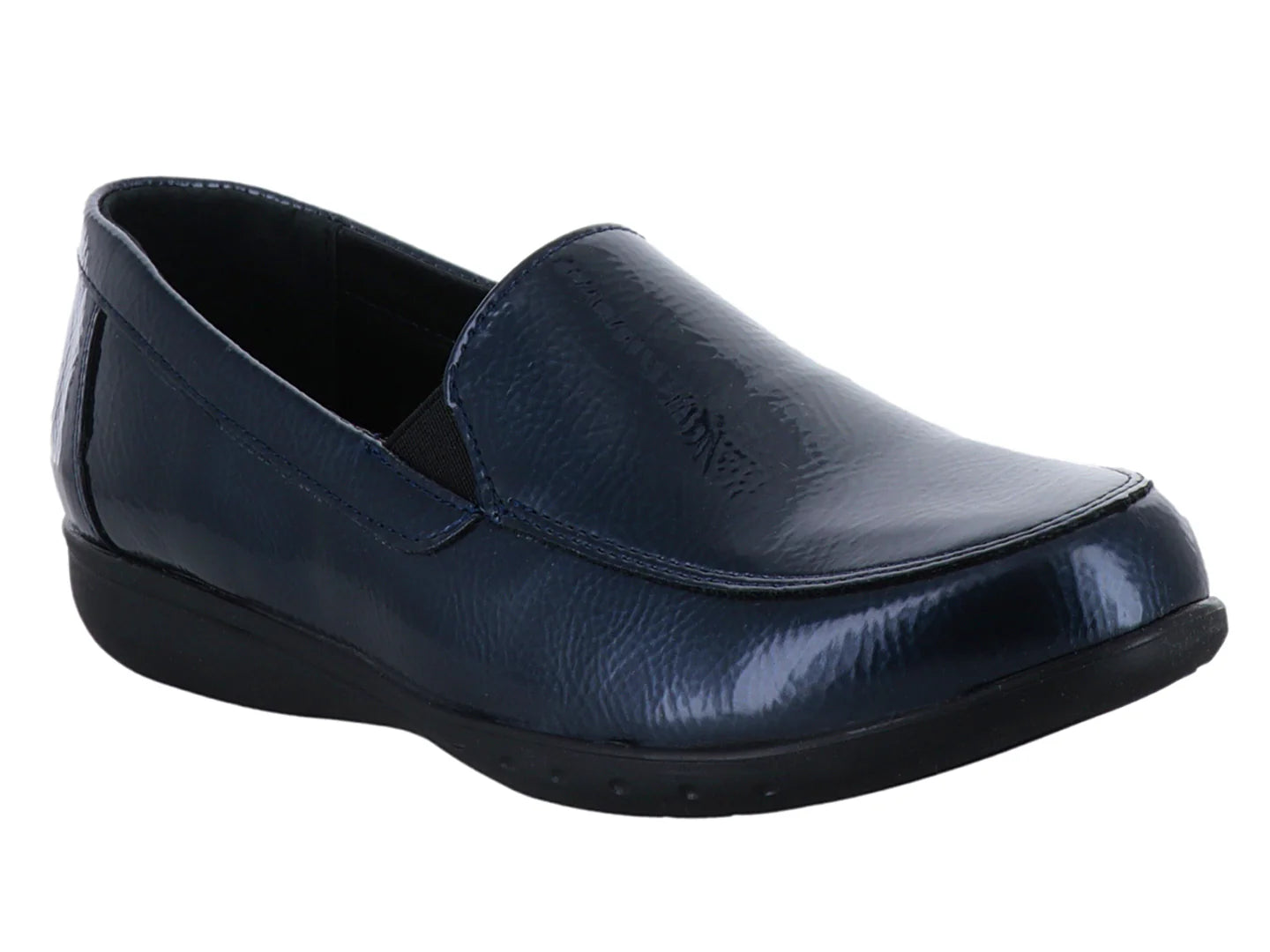 Zapatos Planos Manet Azul Charol Relax