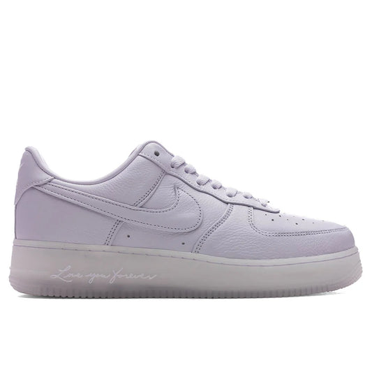 Nike x NOCTA Certified Lover Boy Air Force 1 Low Palest Purple Cobalt Tint