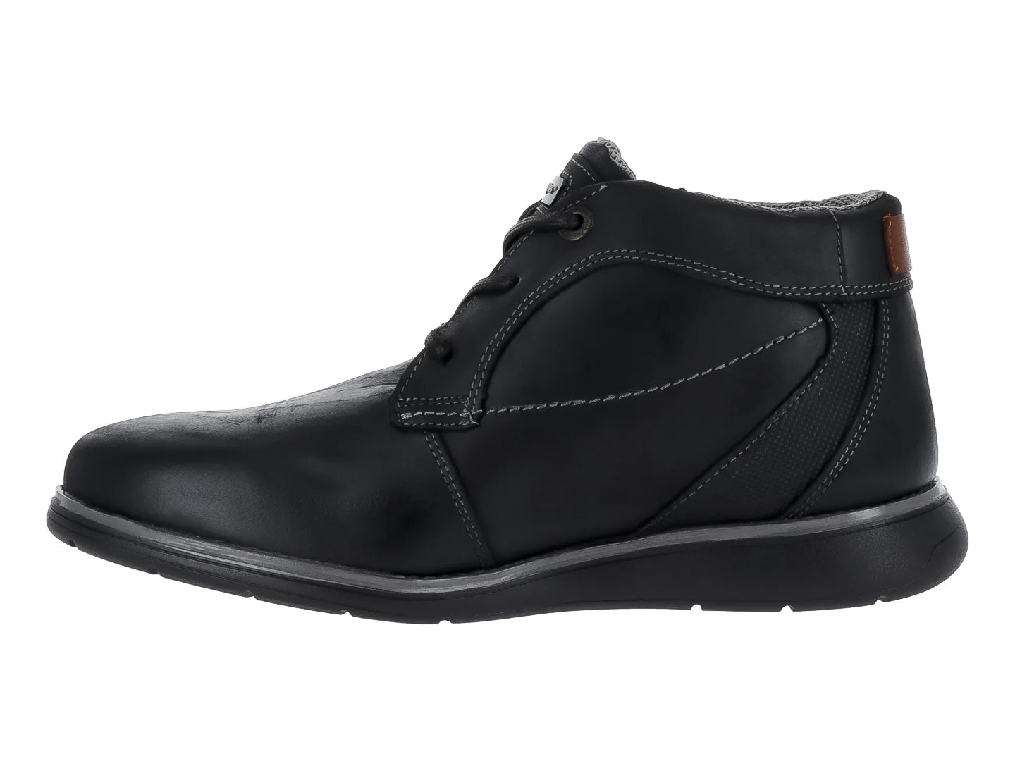 Botas Hush Puppies de Cuero Negro para Hombre