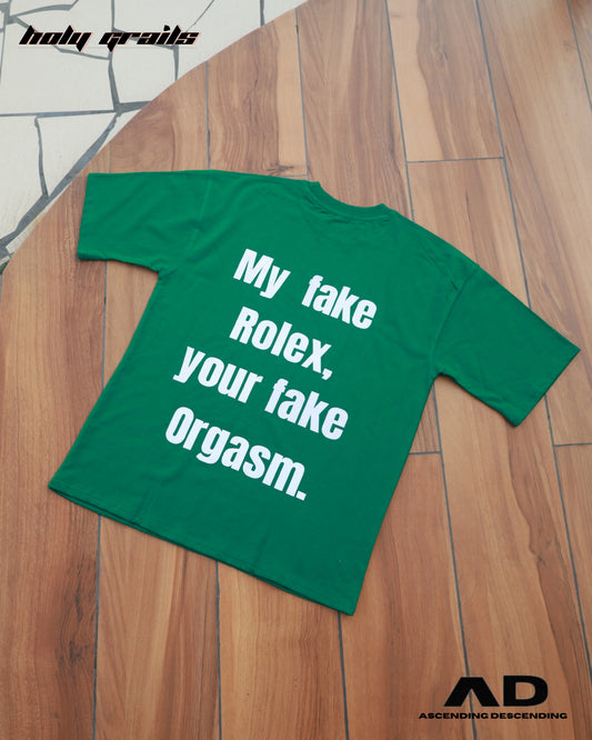 Rolex Green Oversize Tee HG x AD