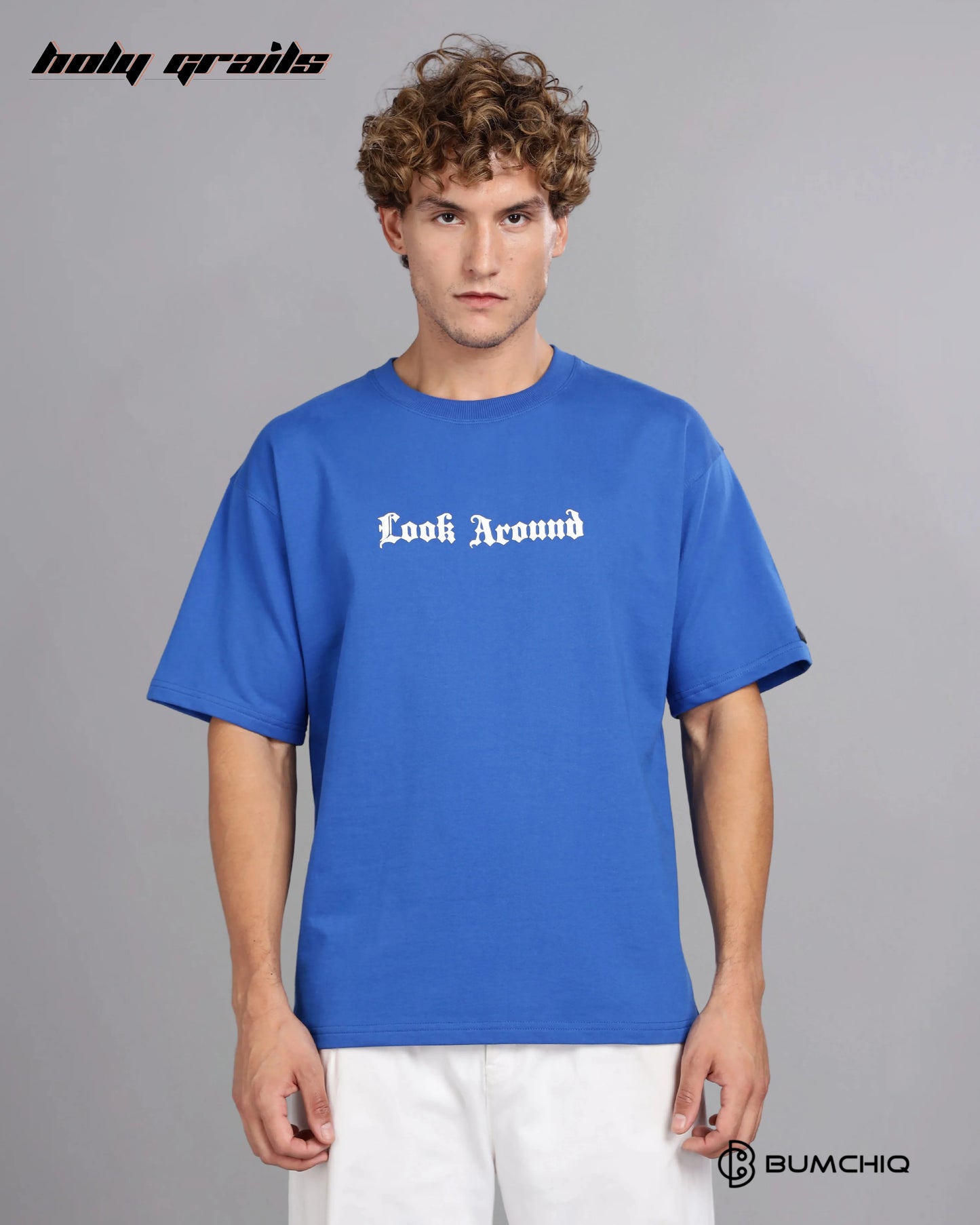 Star Gaze Blue Oversize Tee HG x Bumchiq
