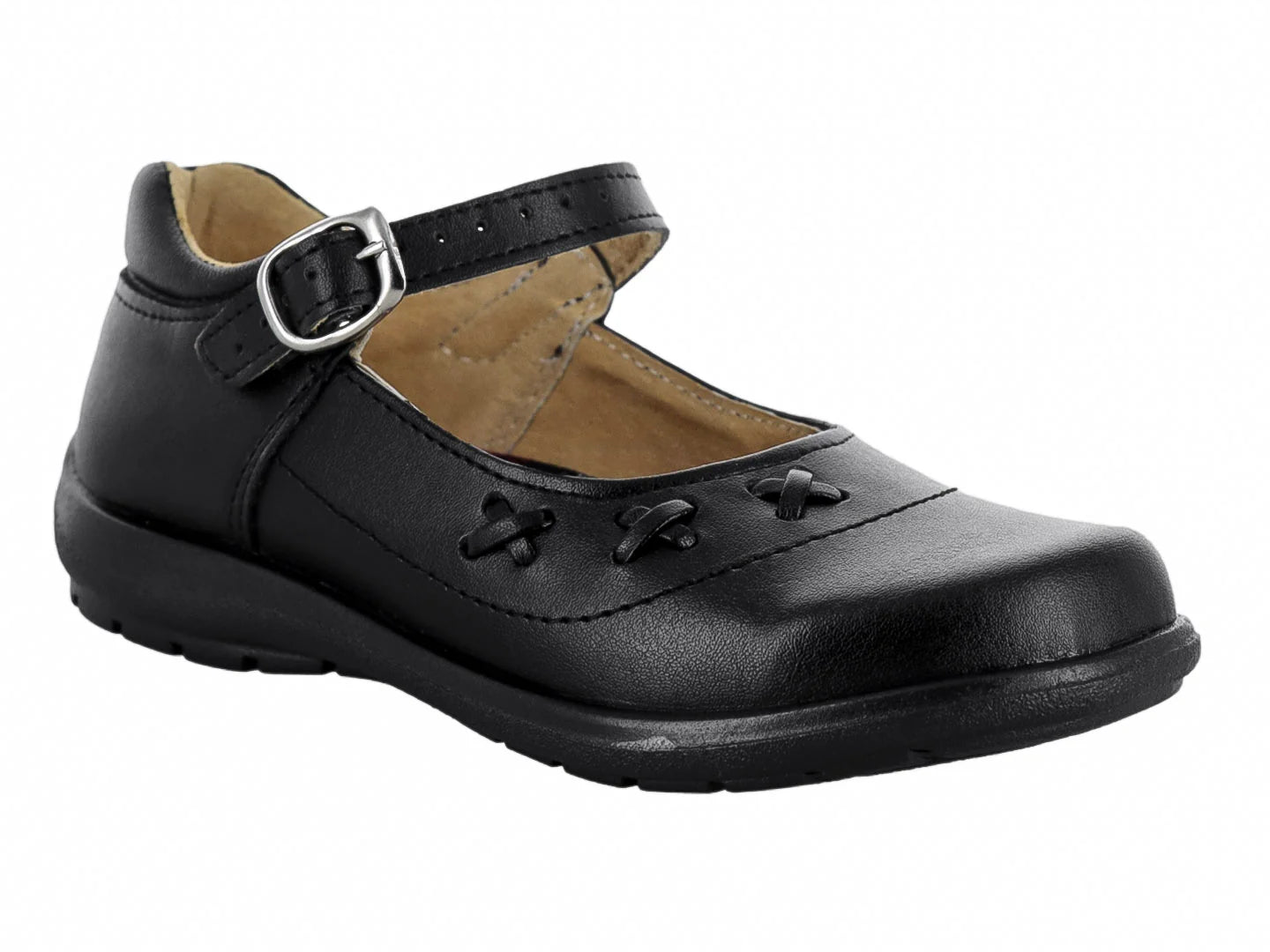 Zapatos Escolares I M EXENTO Negro para Niña