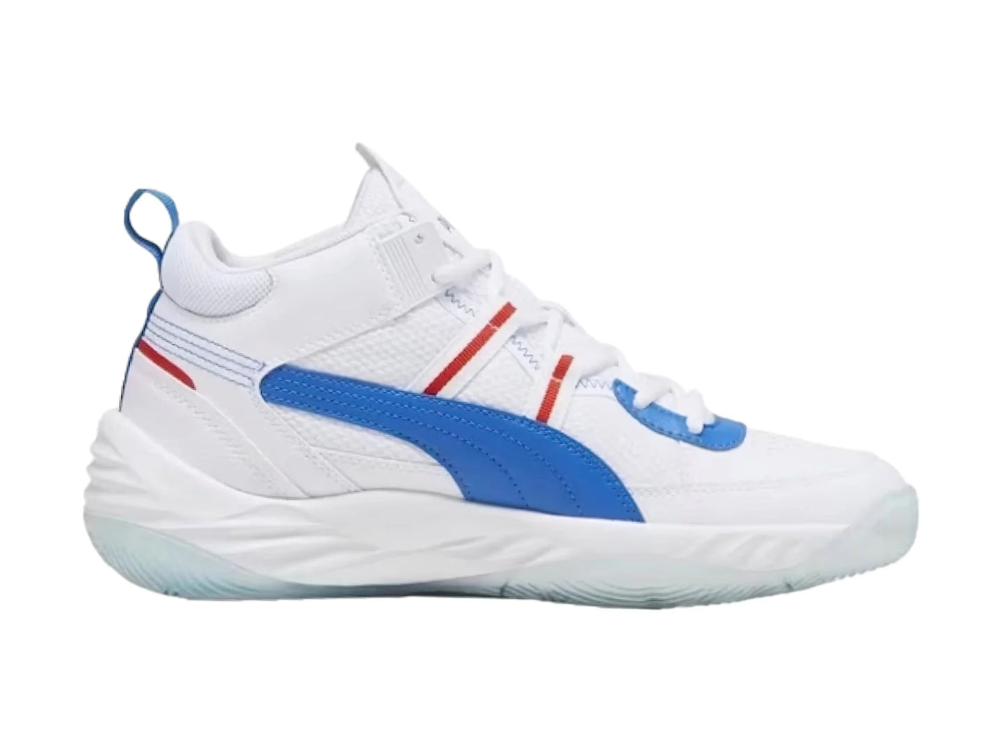 Tenis PUMA Rebound Future Nextgen Blanco y Azul para Hombre