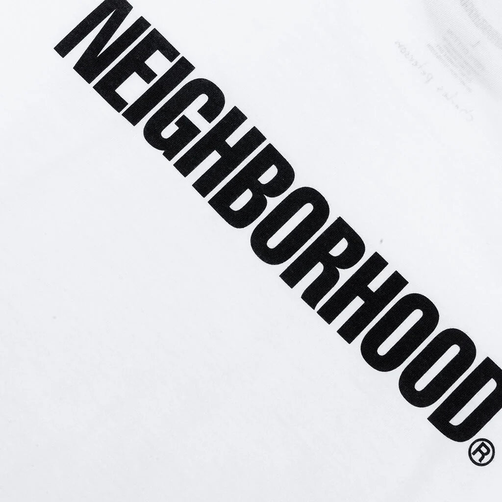 Neighborhood x Charles Peterson S S Tee 1 White