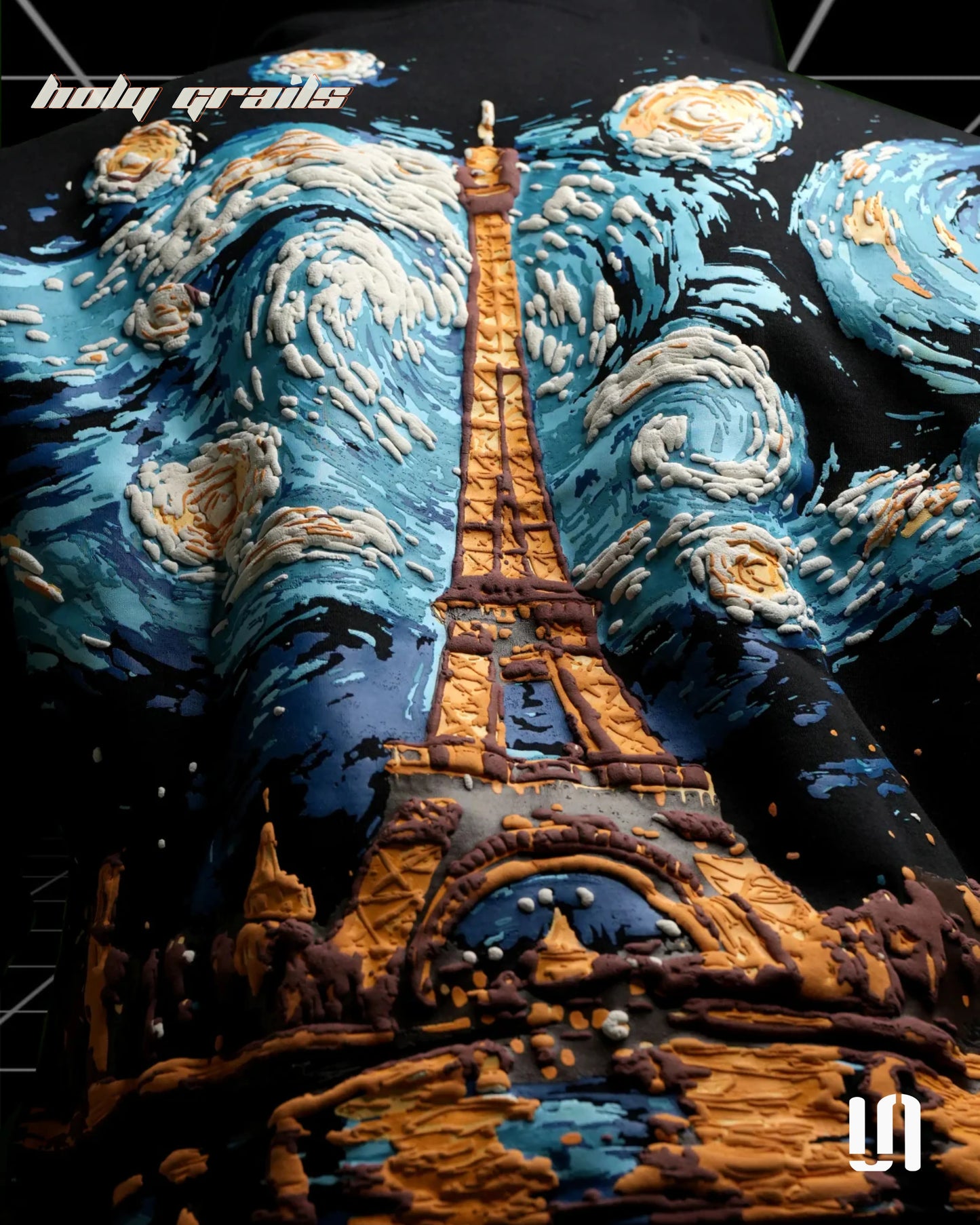 City of Nights Black Hoodie HG x Sullitt