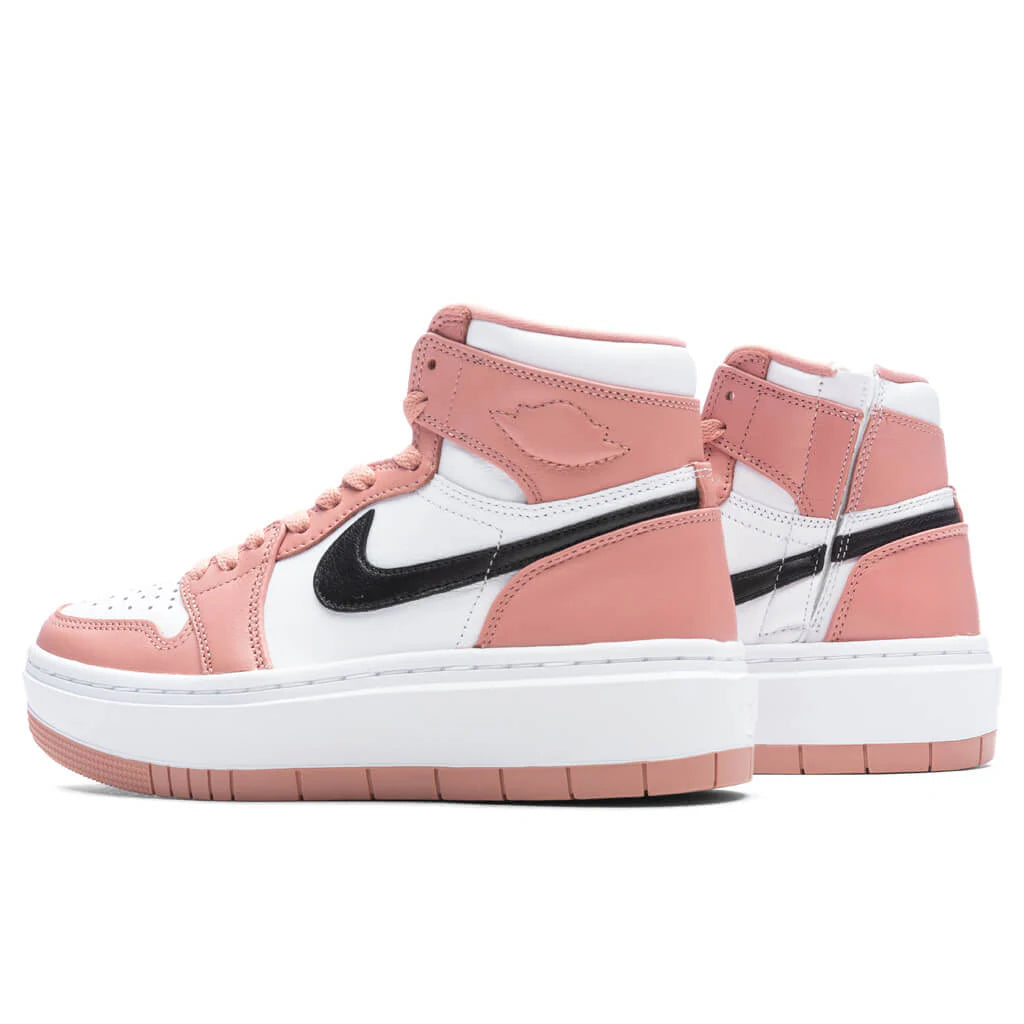Womens Air Jordan 1 Elevate High Red Stardust Black White
