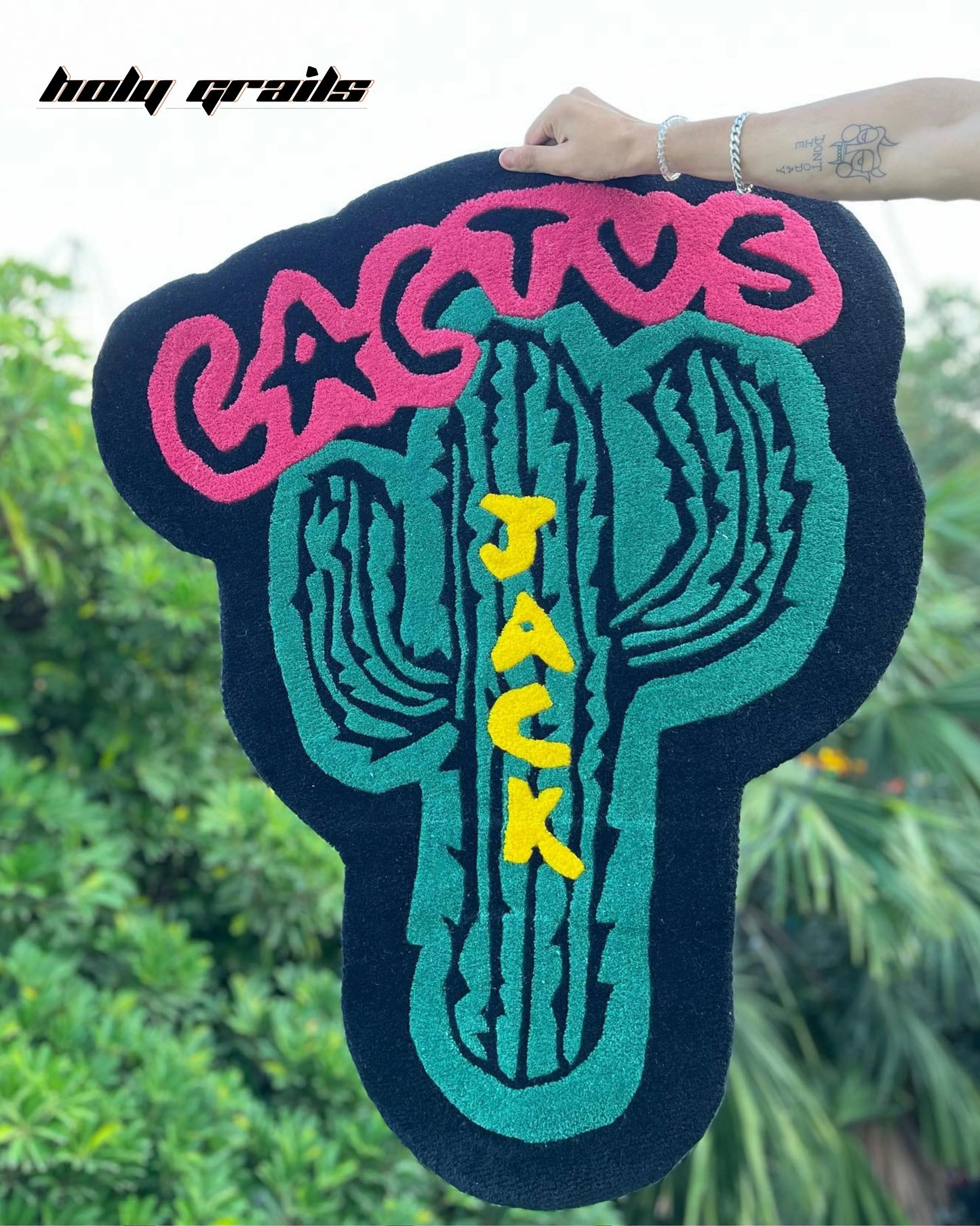Cactus Vibe Hand Tufted Rug
