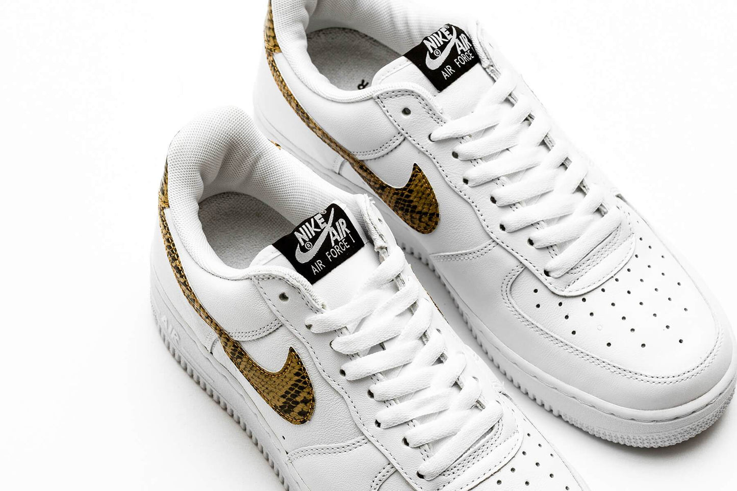 Air Force 1 Low Retro PRM QS Ivory Snake White Elemental Gold Dark Hazel