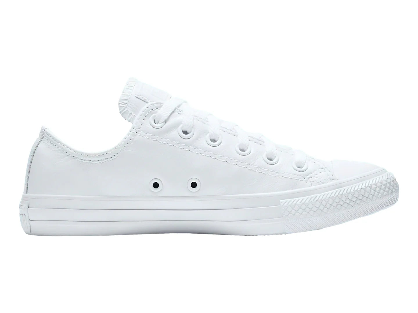Tenis Converse Chuck Taylor Leather Ox Blancos Unisex