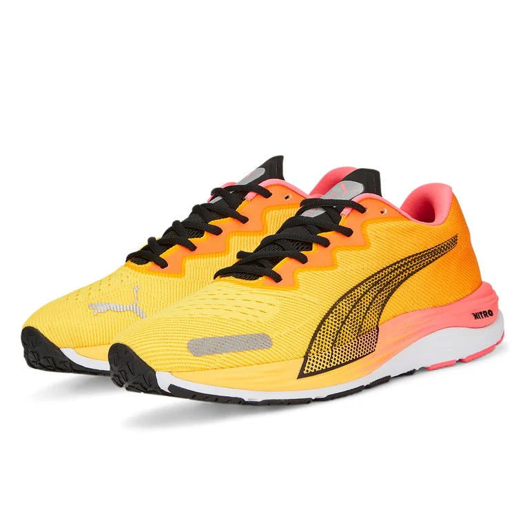 PUMA Velocity NITRO 2 Running Shoes Sun Stream Sunset Glow