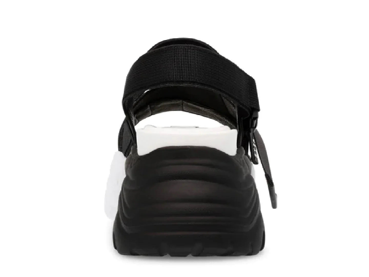 Sandalias Steve Madden Voltz Negro y Blanco para Mujer