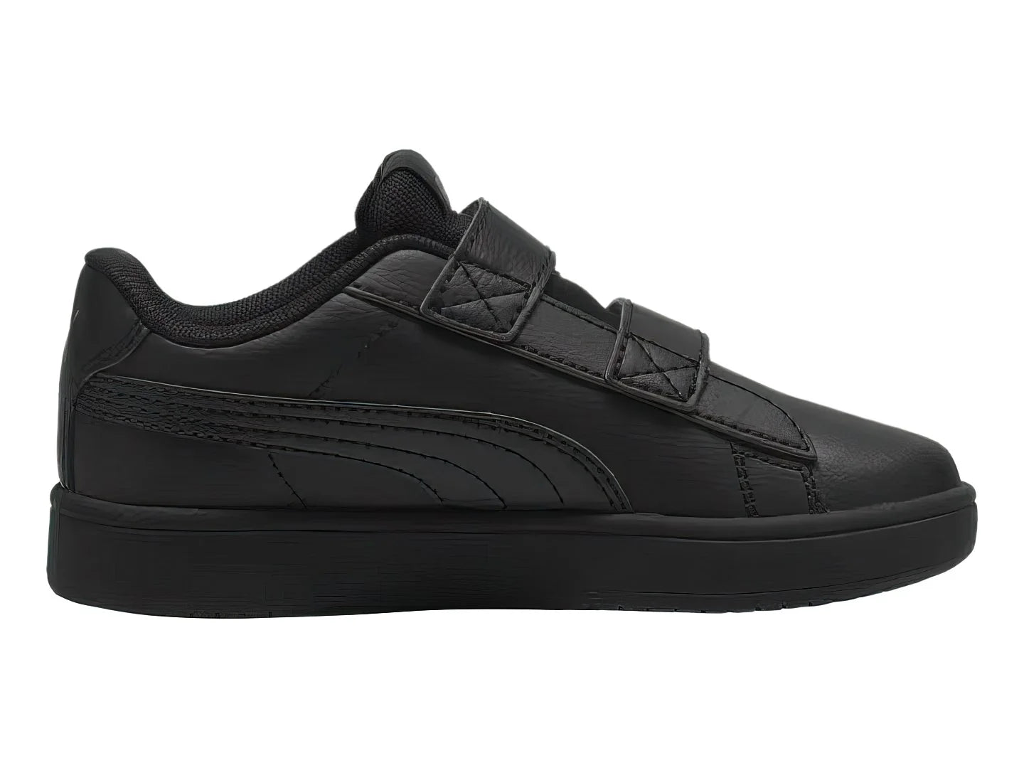 Tenis Puma Rickie Classic V Negro y Gris para Niño