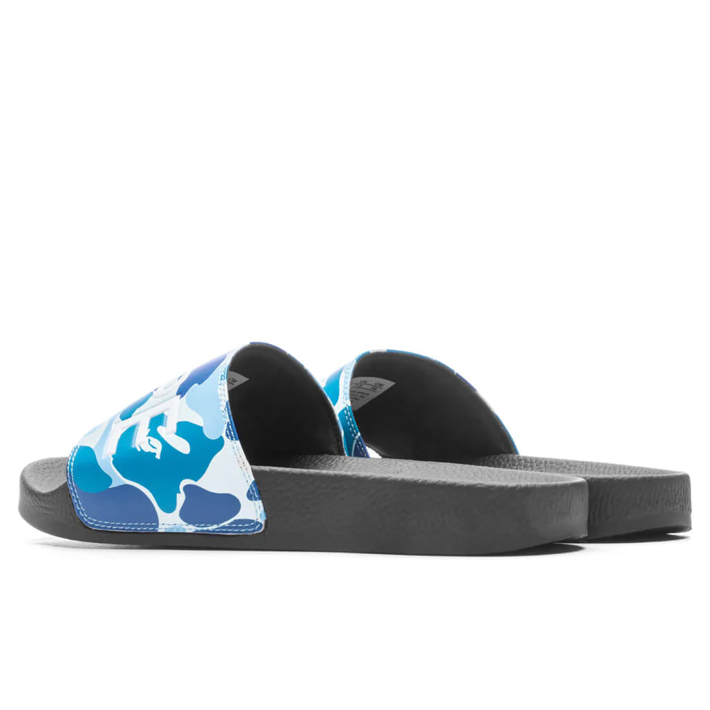 Abc Camo Slide Sandals Blue
