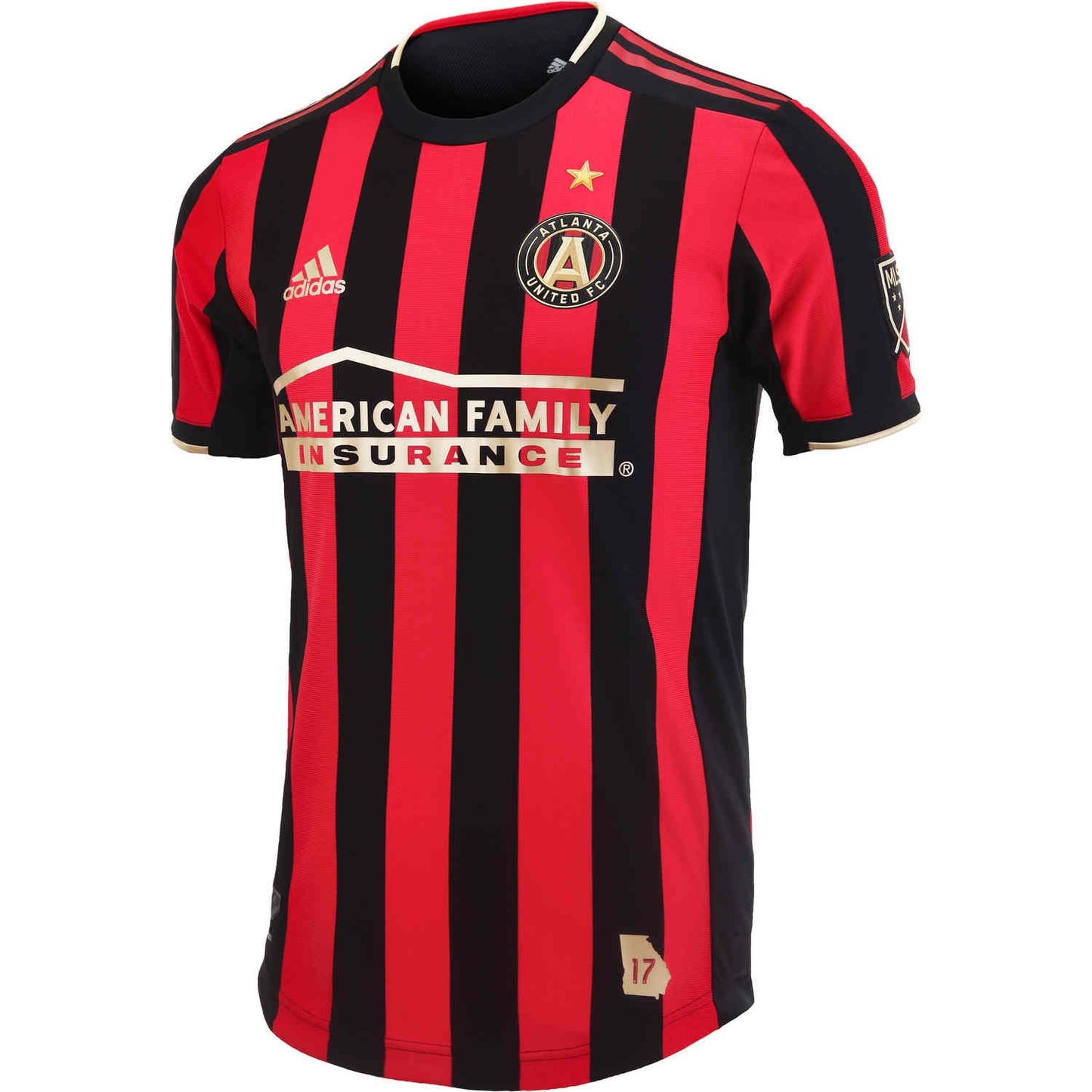 adidas Mens Atlanta United Authentic Home Jersey 19
