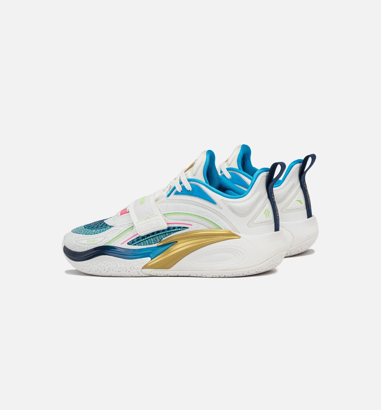 Kai 1 Mens Basketball Shoe Blue Gold