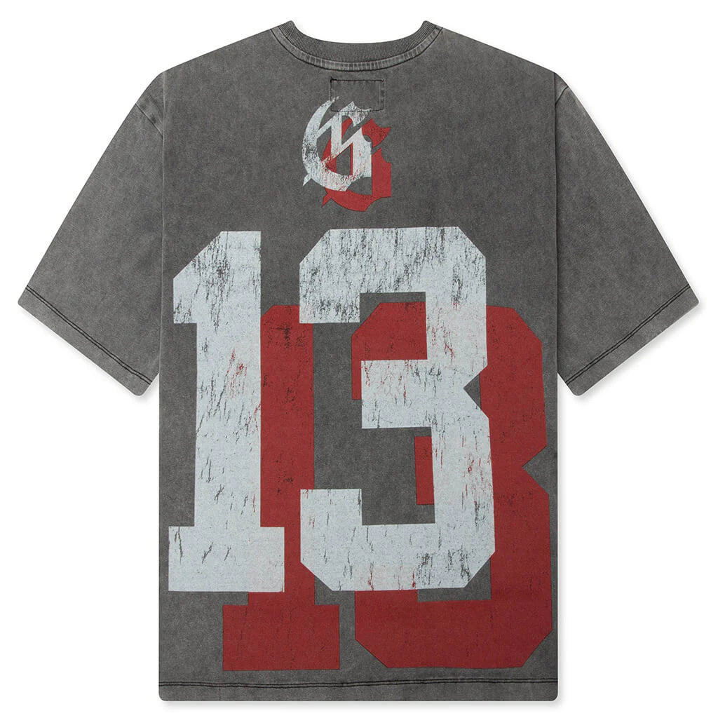 Seeing Double T Shirt Grey Wash