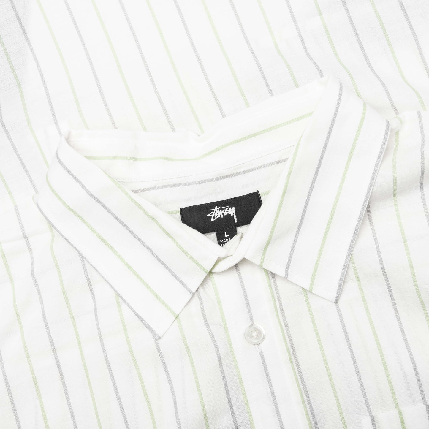 Classic L S Shirt Stripe White