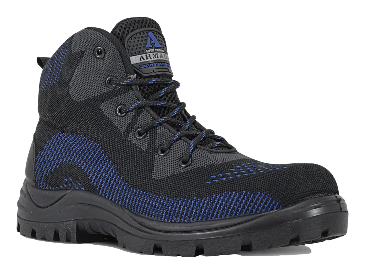 Botas Armada Textil Gris y Negro para Hombre