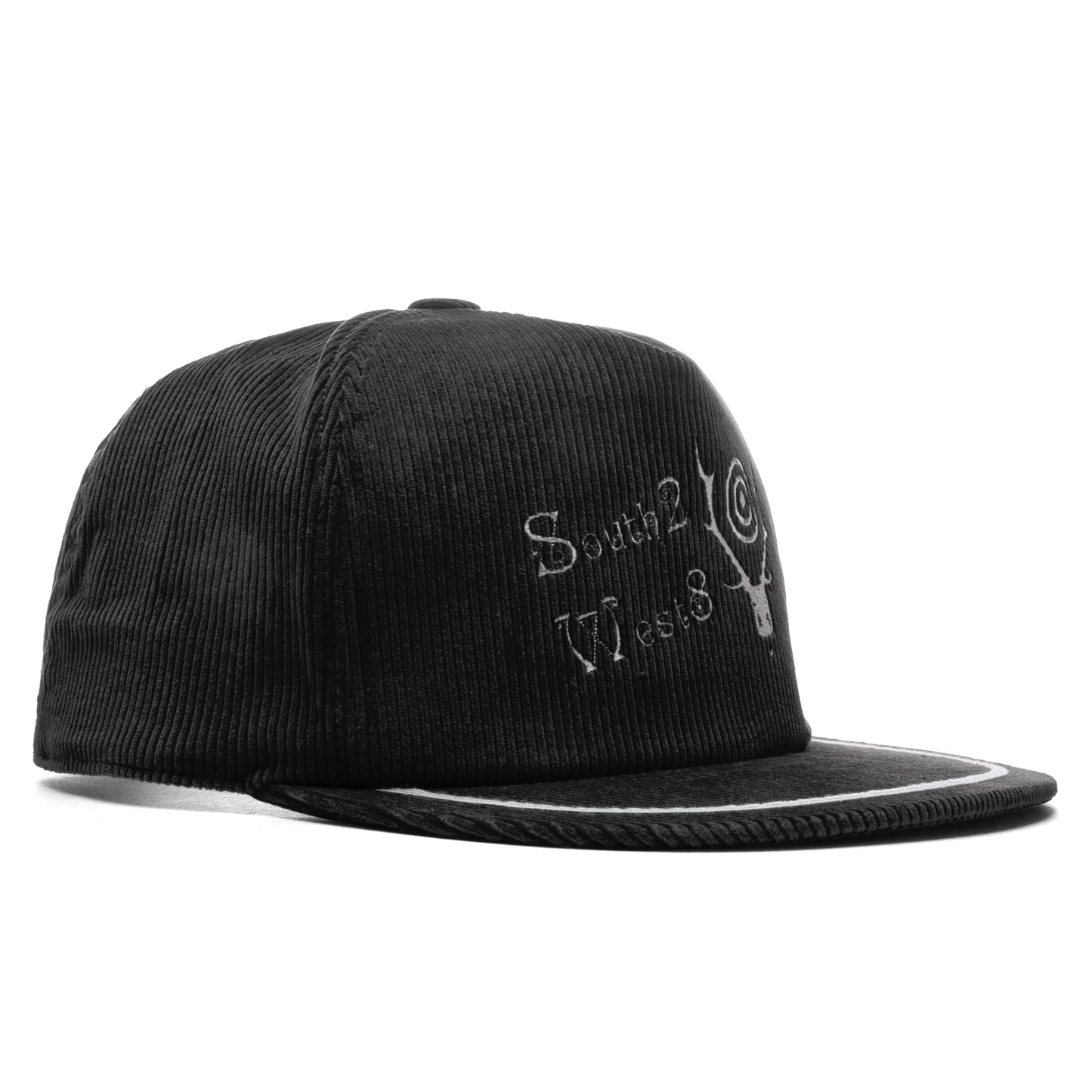 Corduroy Trucker Cap Black