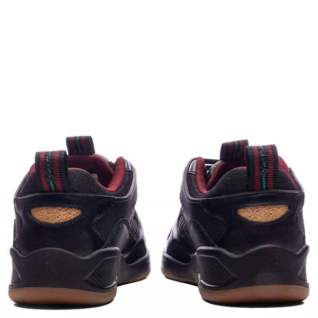 Womens Corda Lux Black Syrah Gardenia
