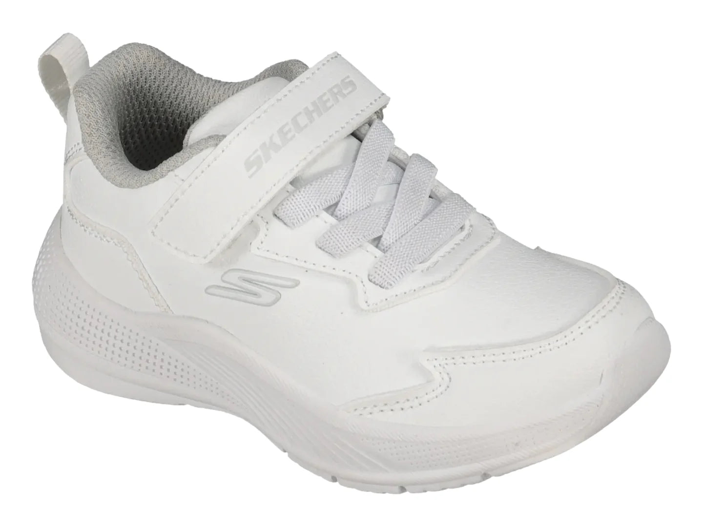 Tenis Skechers Microspec Advance Blancos para Niña