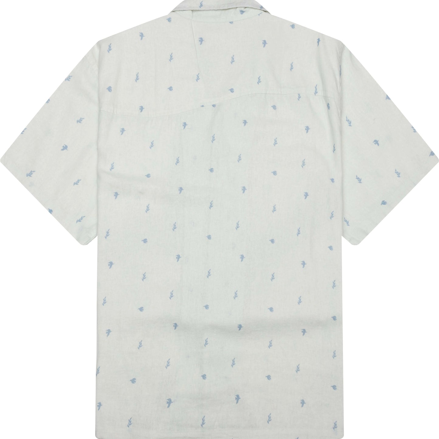 Doves Linen Button Up White