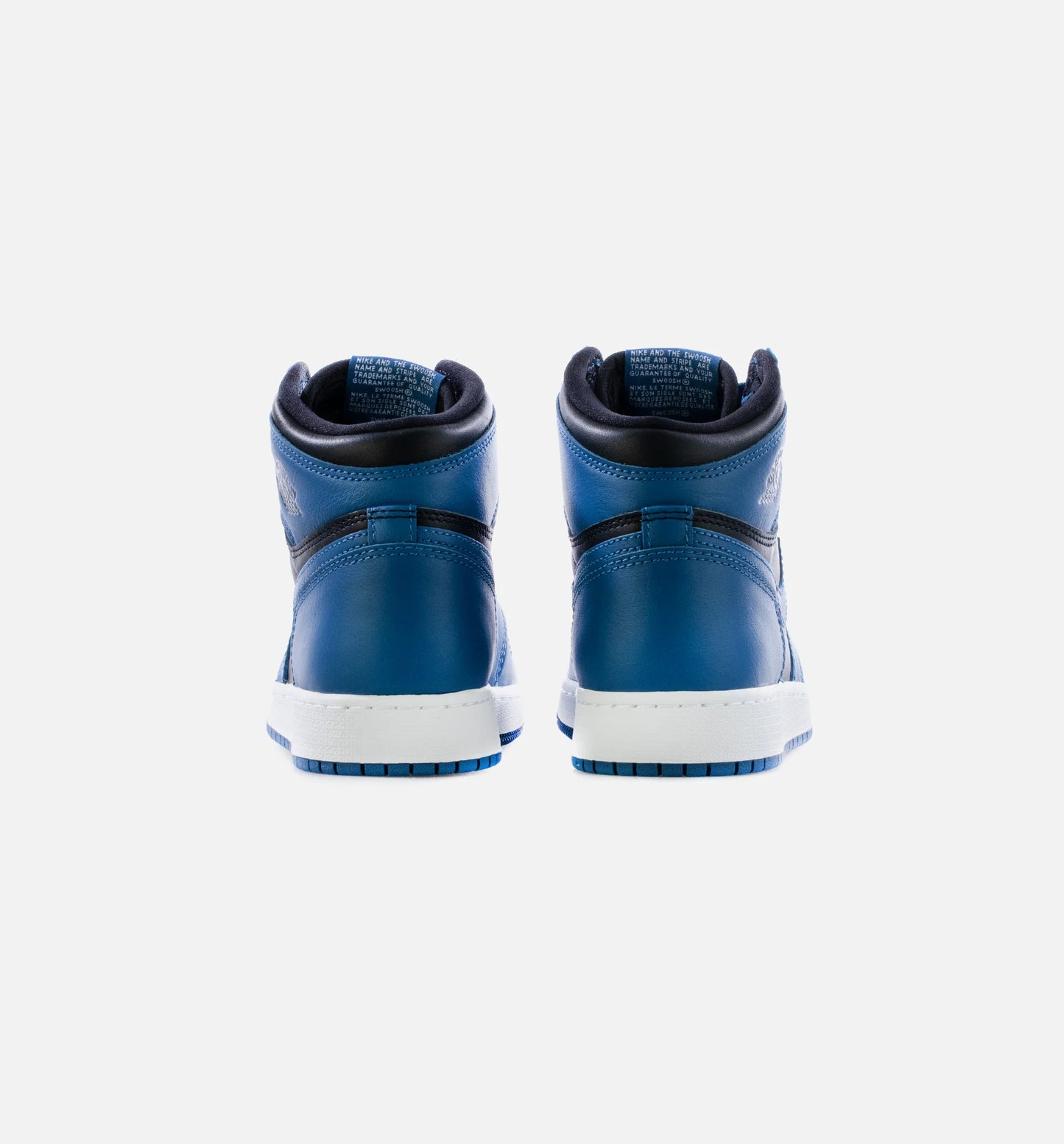 Air Jordan 1 Retro High OG Dark Marina Blue Grade School Lifestyle Shoe Dark Marina Blue Black White Limit One Per Customer
