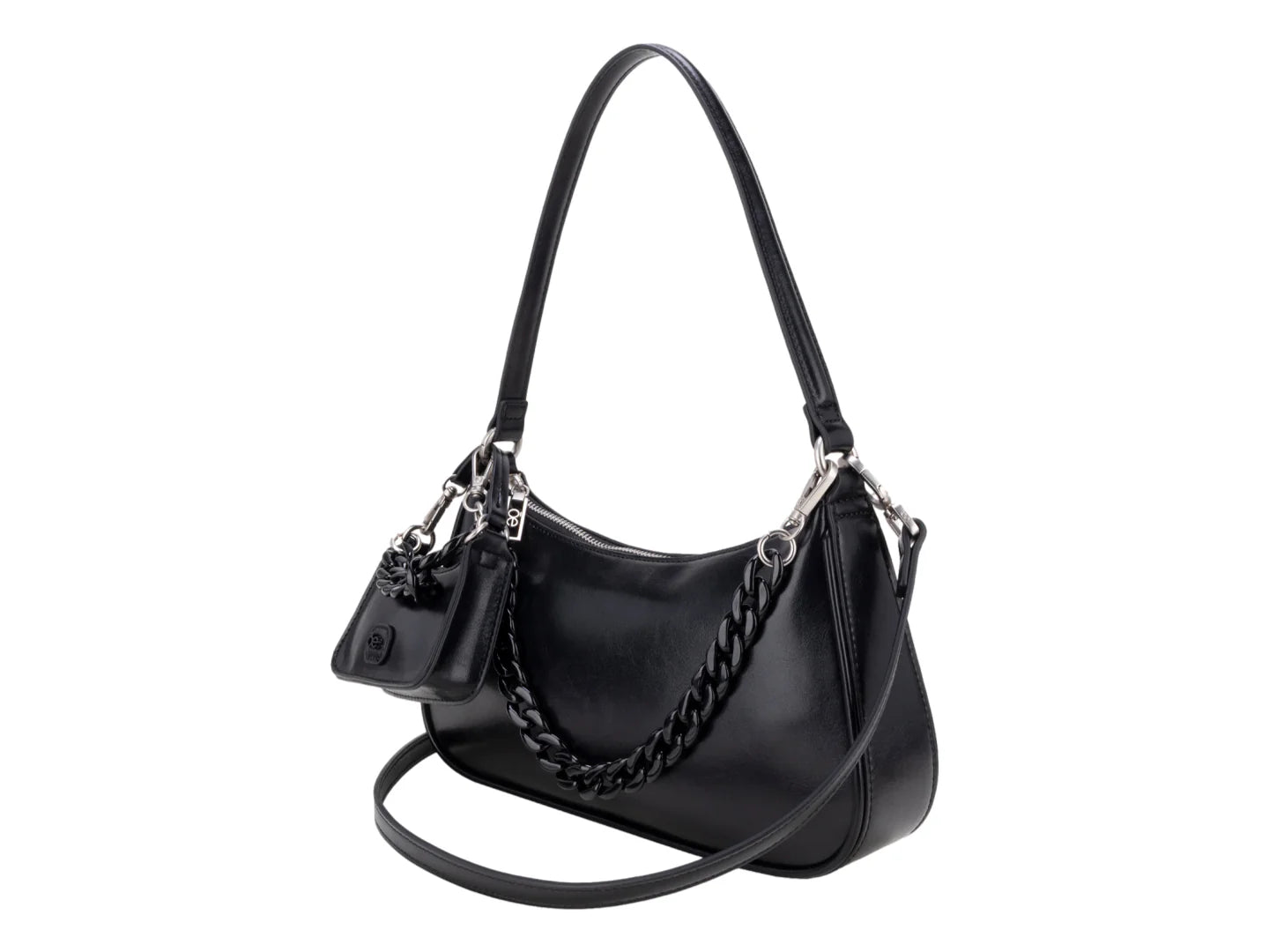 Bolsa de Hombro Cloe Negro para Mujer