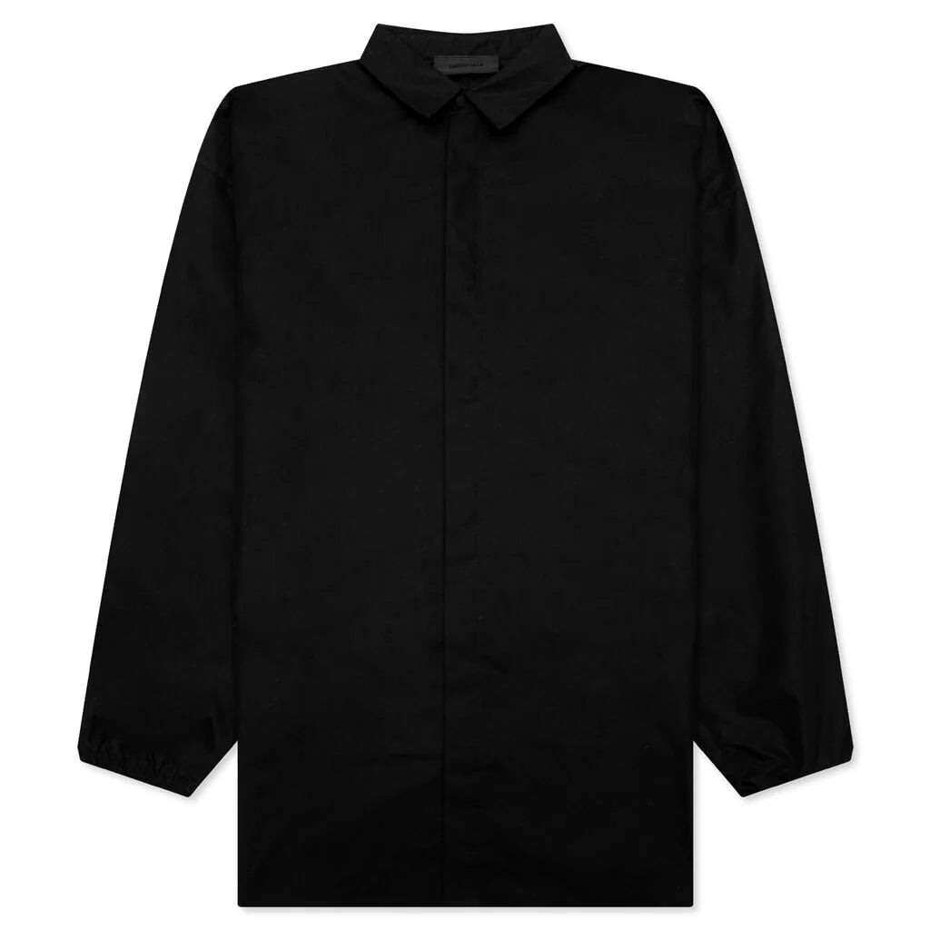 Button Down Shirt Jet Black