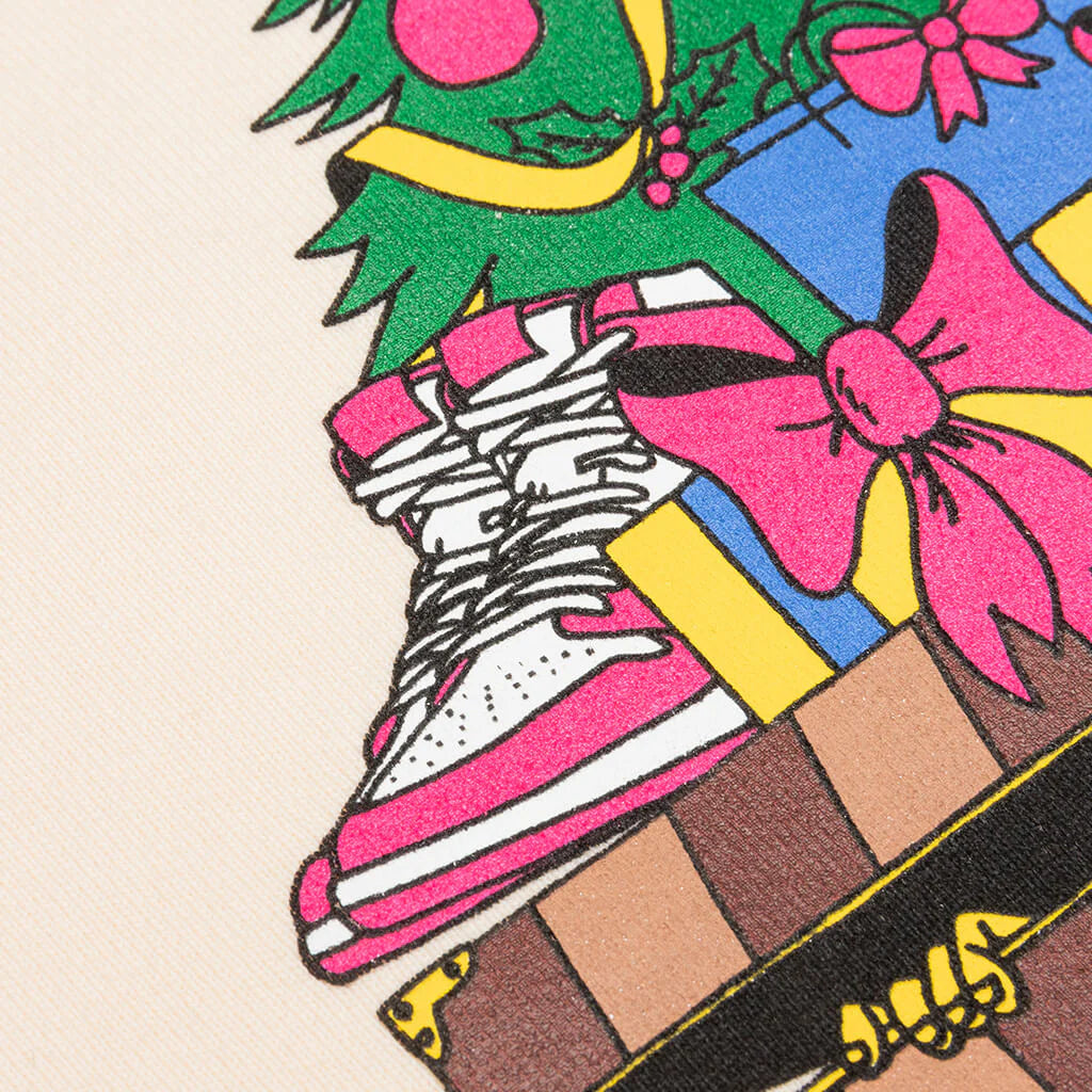 Under The Tree Crewneck Almond Oil
