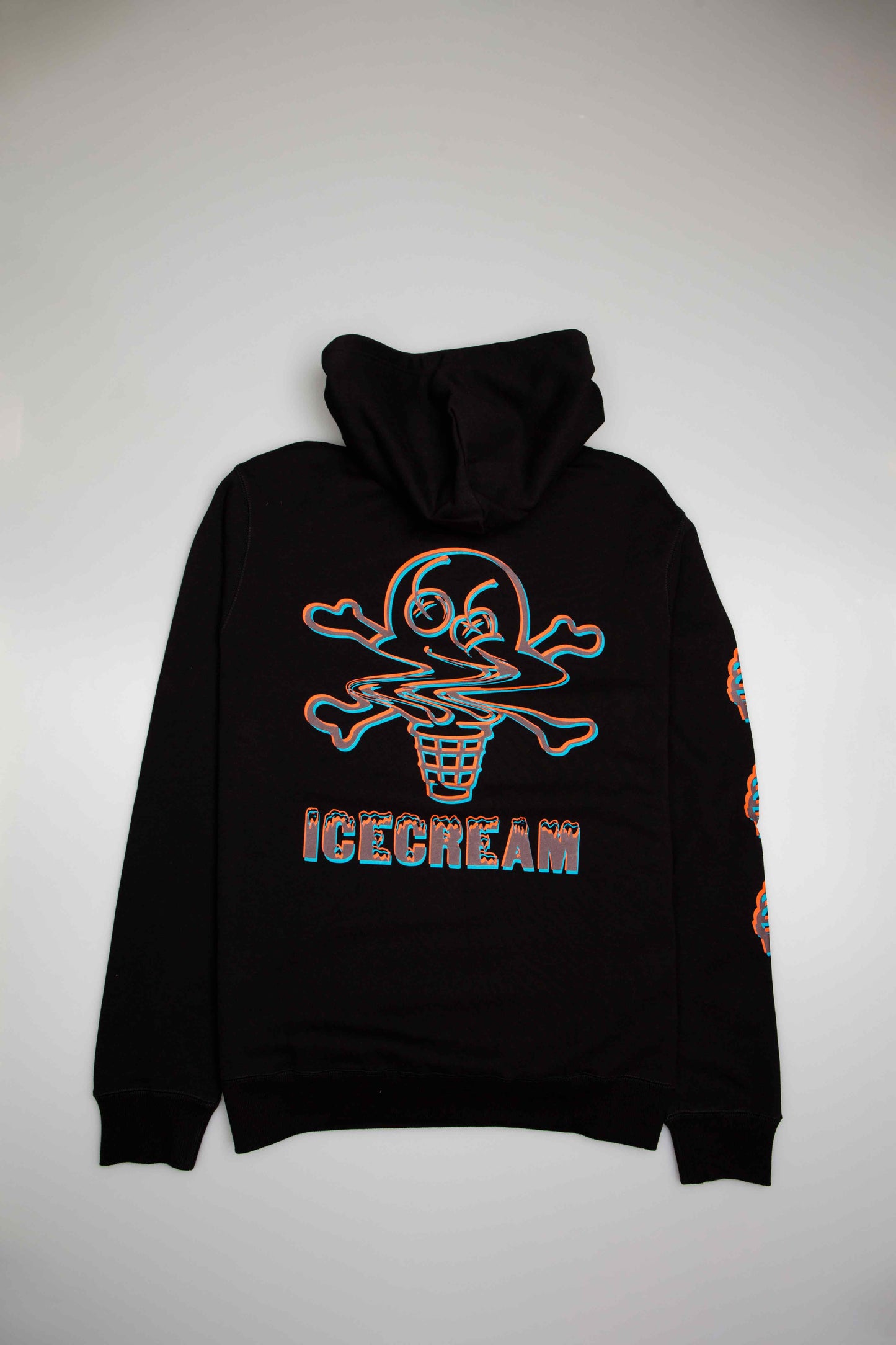 Chocolate Mens Hoodie Black Black