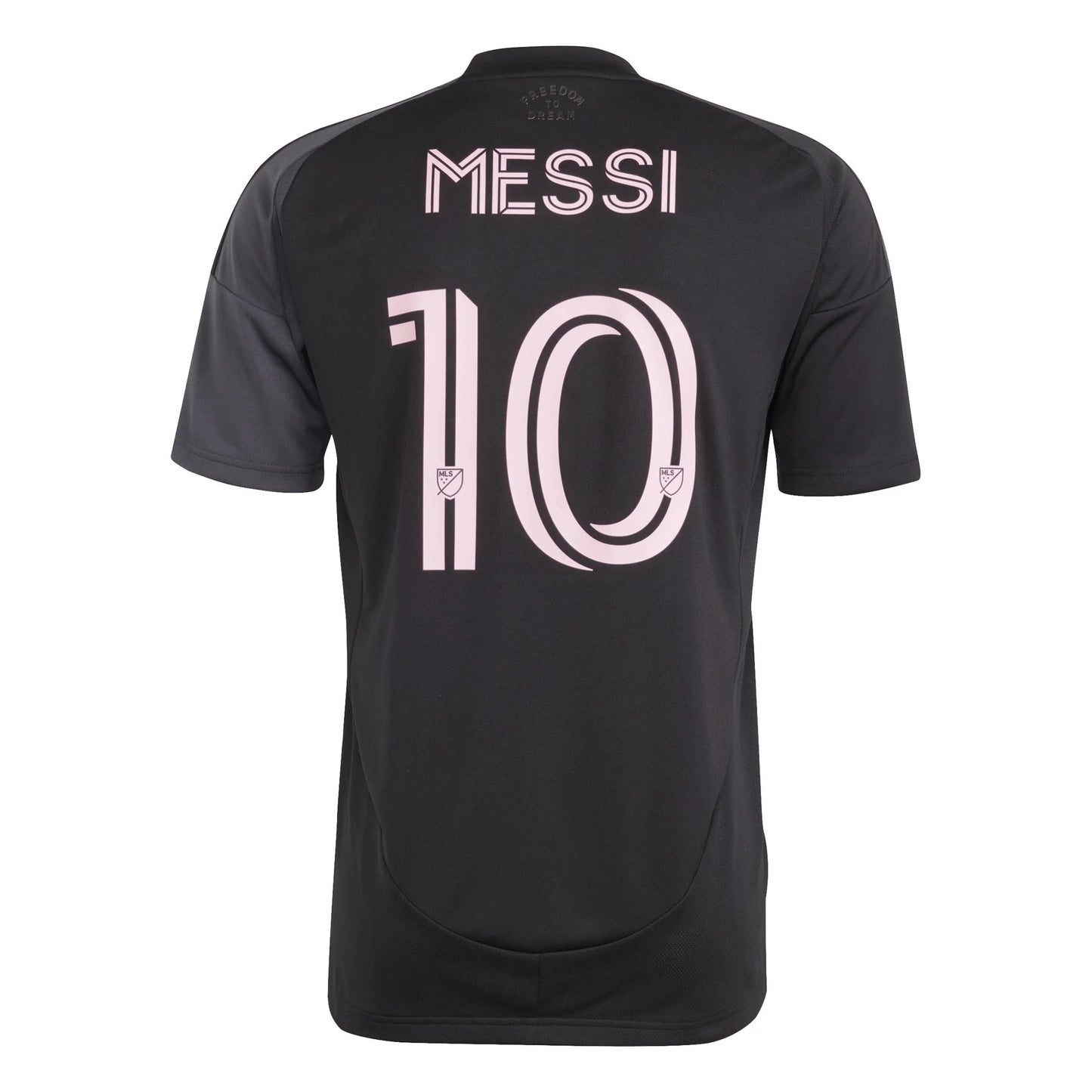 adidas Mens Inter Miami CF Messi Away Jersey 25 26 Black