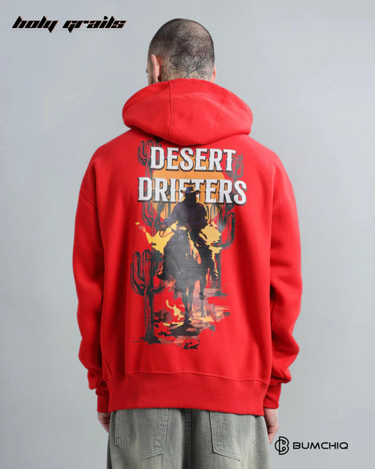 Desert Drifters Red Hoodie HG x Bumchiq
