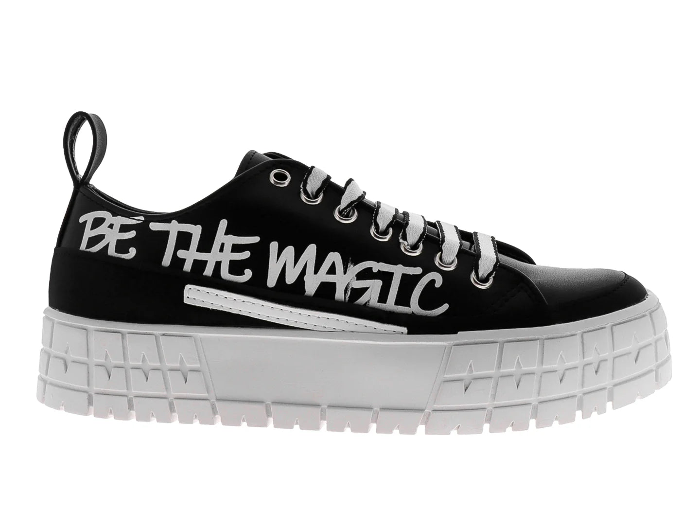 Tenis Casuales Be and Red Negros para Mujer