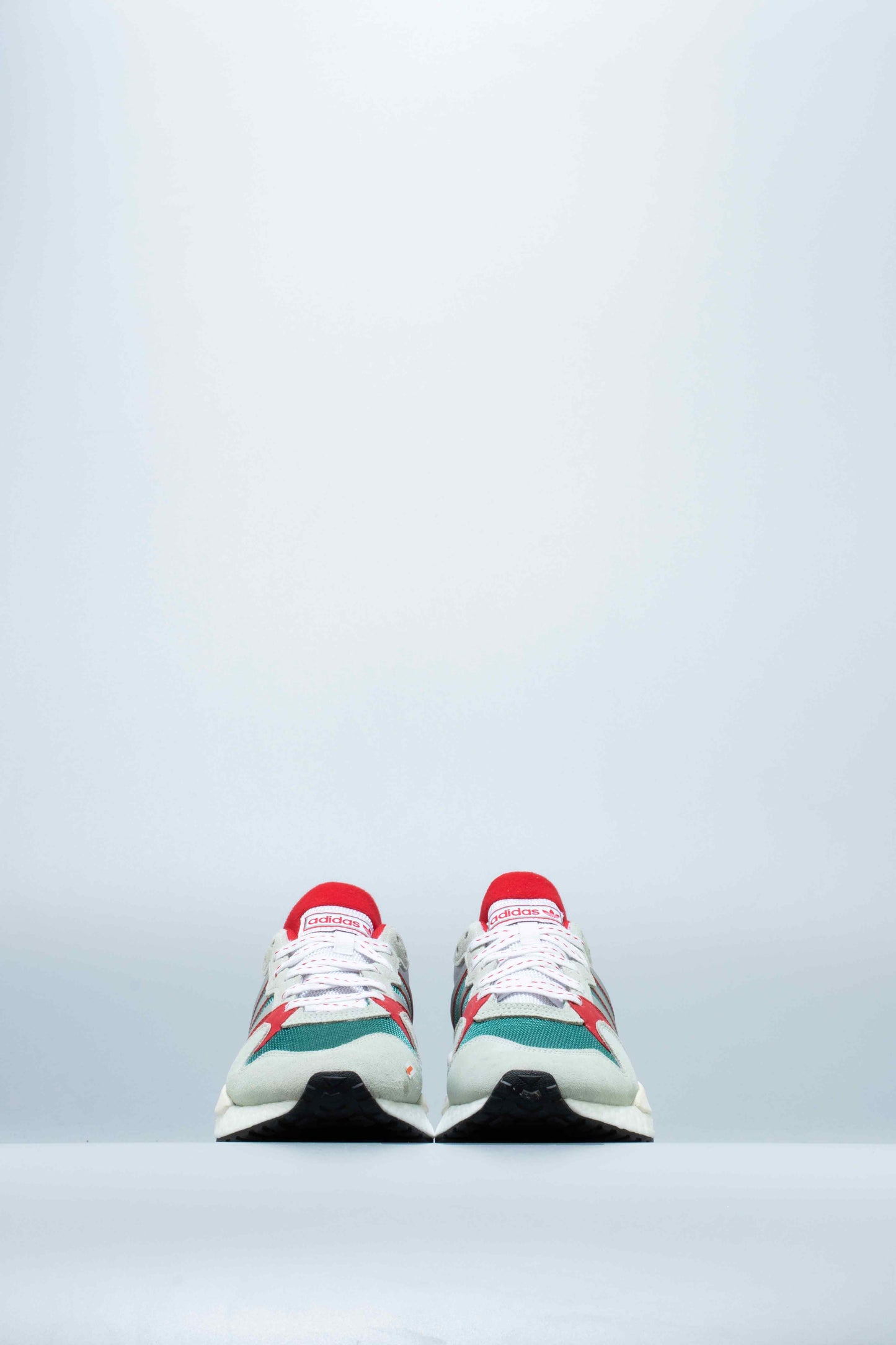 EQT ZX Mens Shoe White Grey Red Teal