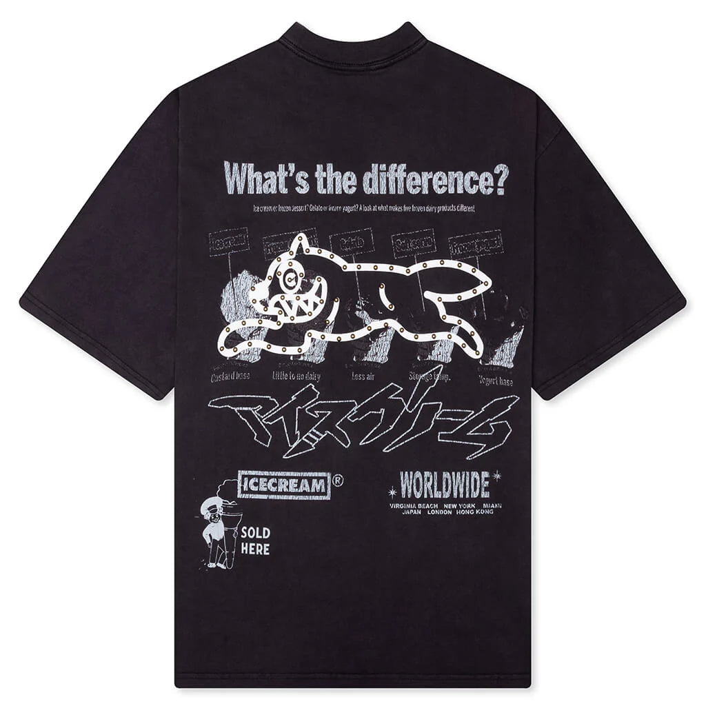 The Hill S S Tee Black