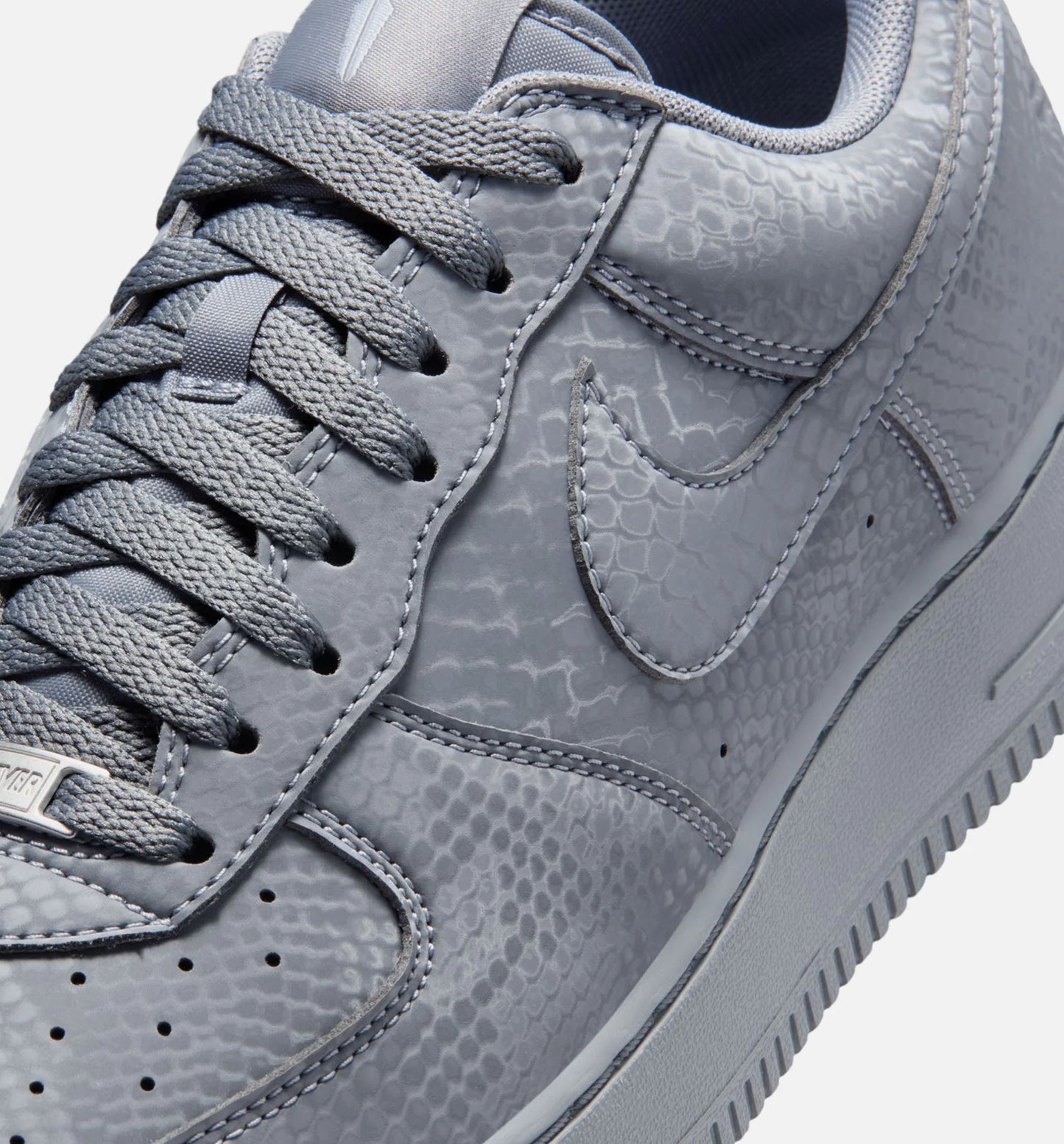 Kobe Air Force 1 Low Cool Grey Mens Lifestyle Shoe Cool Grey Wolf Grey