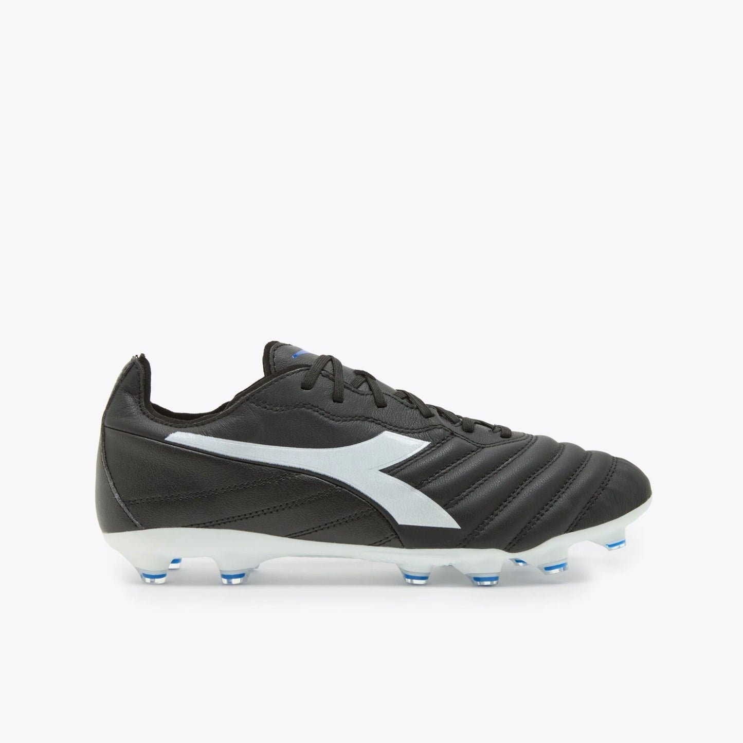Diadora Brasil Elite 2 LT LP 12 FG Firm Ground Soccer Cleats Black White