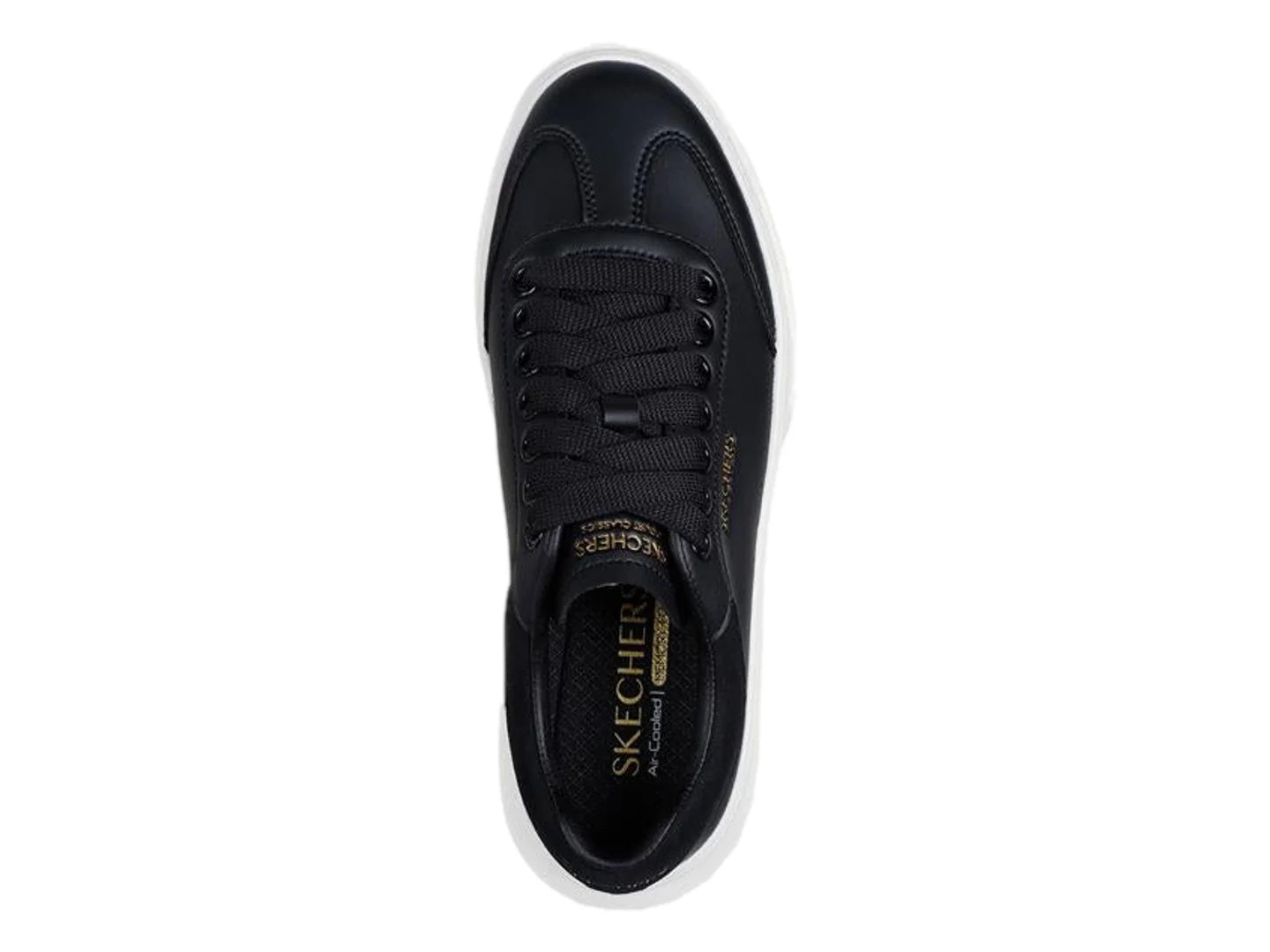 Tenis Skechers Court Classic Negro para Mujer