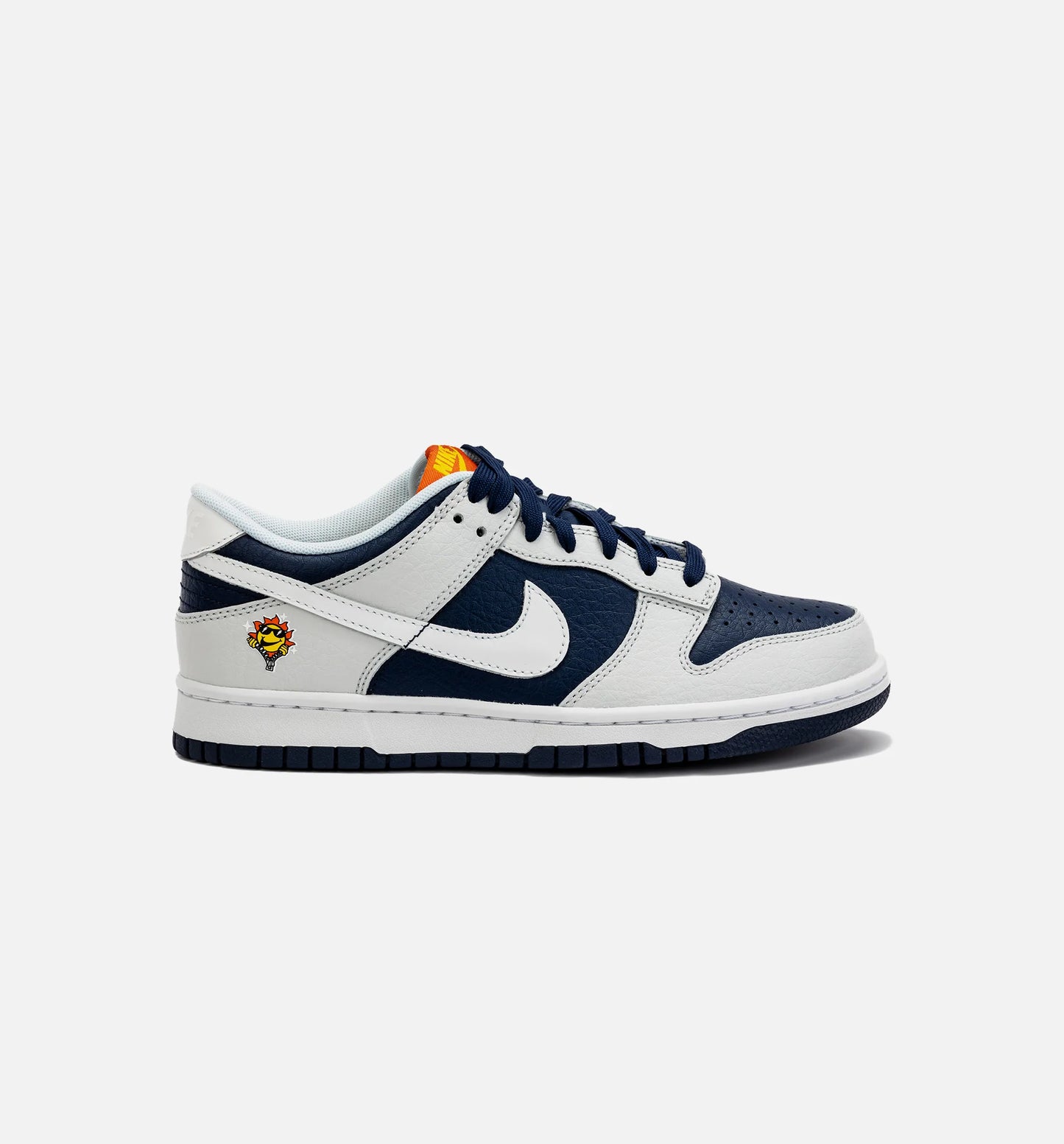 Dunk Low Photon Dust Midnight Navy Grade School Lifestyle Shoe Grey Navy