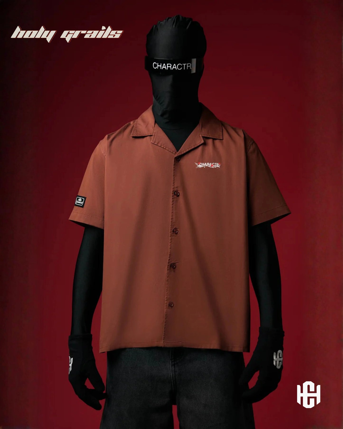 Rooted Bowling Earth Brown Shirt HG x Charactr