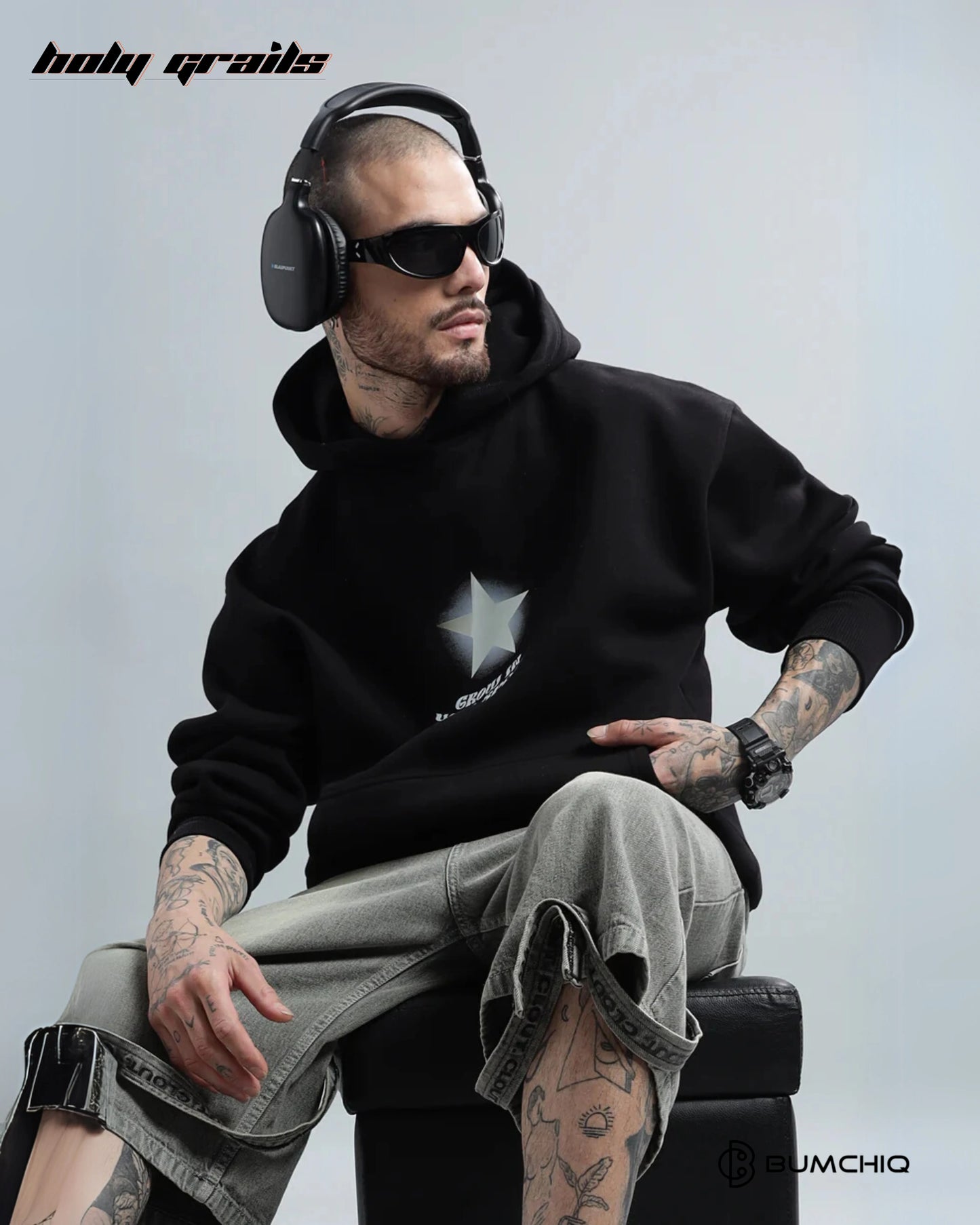 Star Black Hoodie HG x Bumchiq