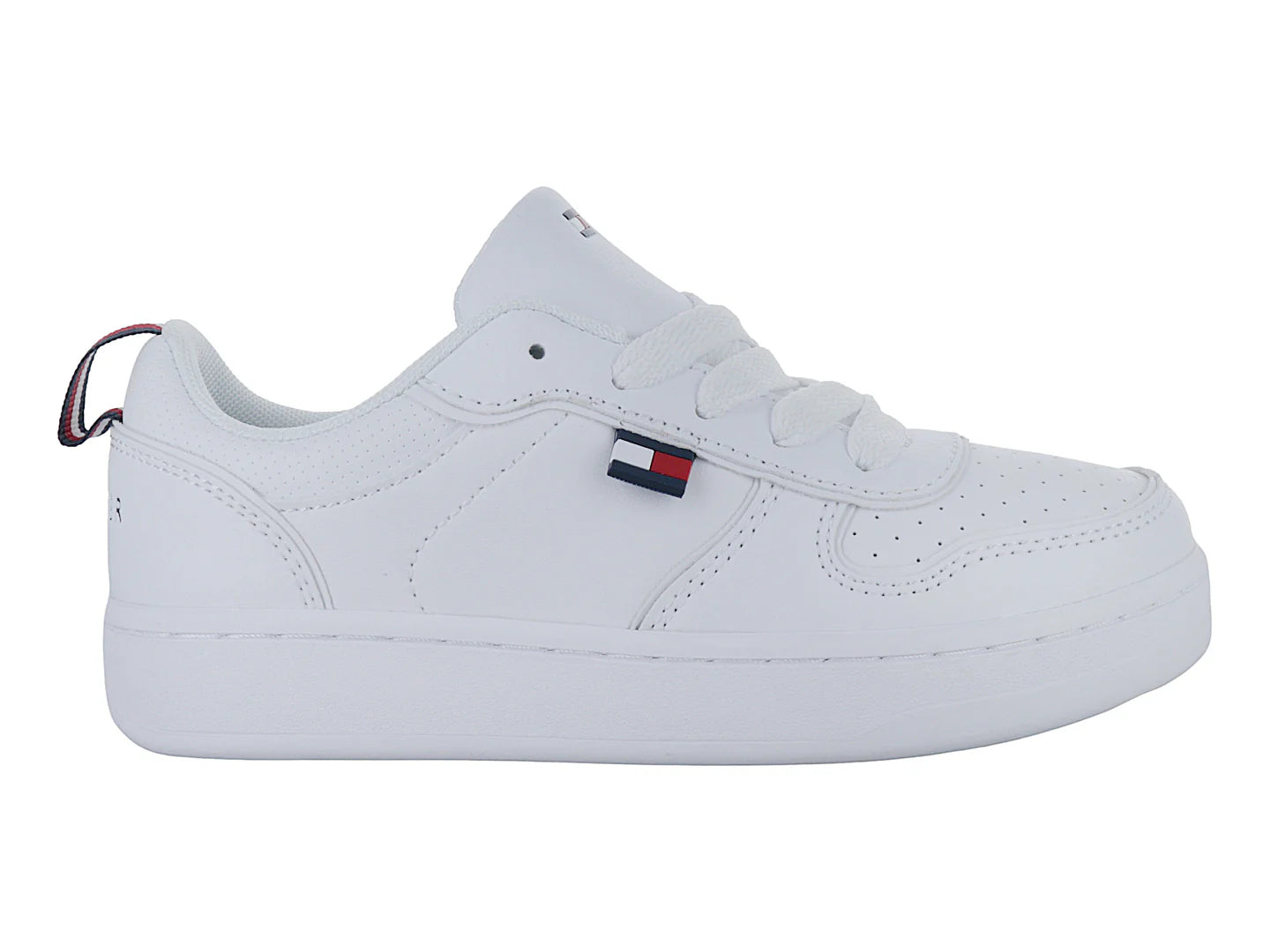 Tenis Tommy Hilfiger Cade Court Low Blancos para Niño