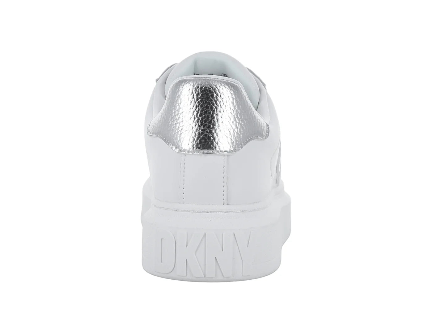 Tenis DKNY Blanco y Plateado para Mujer